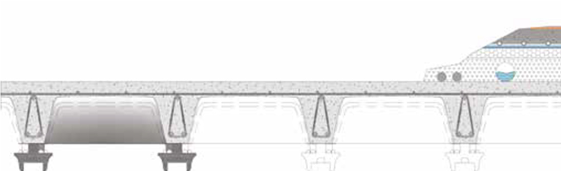 Skyrail cross section